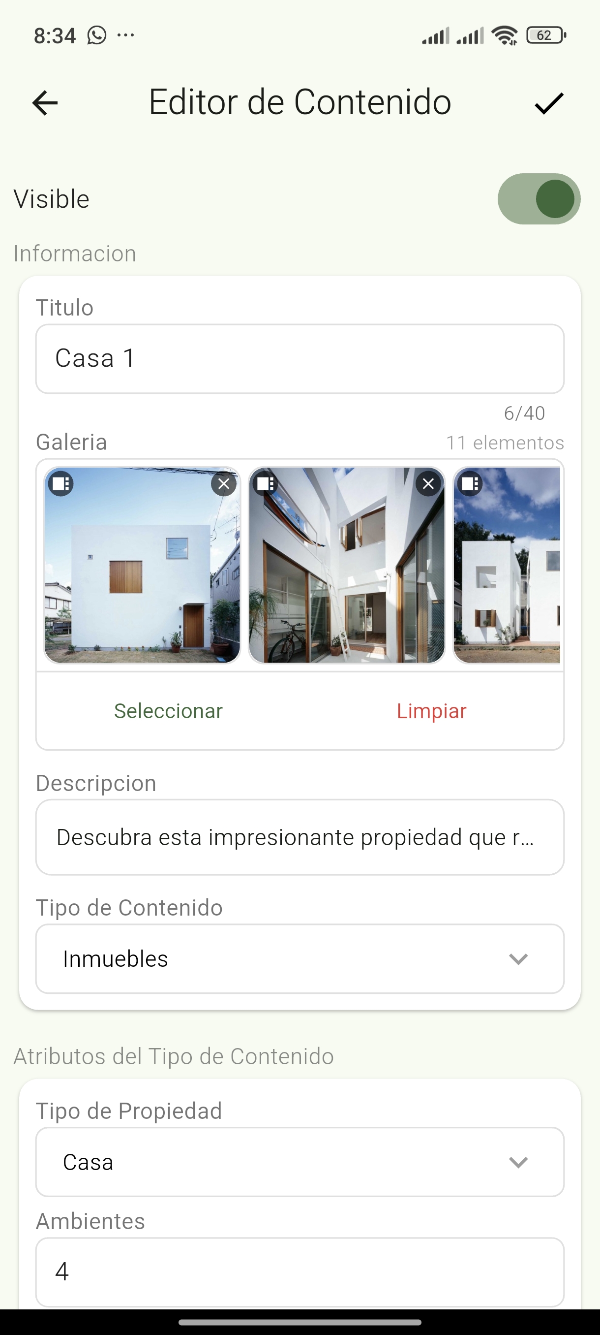 Gestión de Contenido